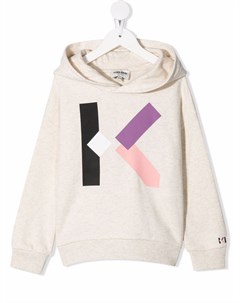 Худи с логотипом Kenzo kids