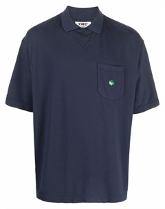 Рубашка поло с короткими рукавами и нашивкой логотипом Ymc