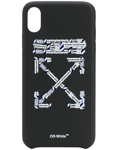 Чехол для iPhone XS Max с логотипом Off-white