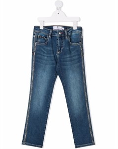 Прямые джинсы Iconic Plein средней посадки Philipp plein