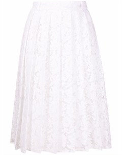 Кружевная юбка со складками Valentino