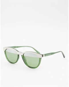 Двухцветные солнцезащитные очки CKJ10519S Calvin klein jeans