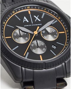 Черные часы браслет Mens Giacomo AX2852 Armani exchange