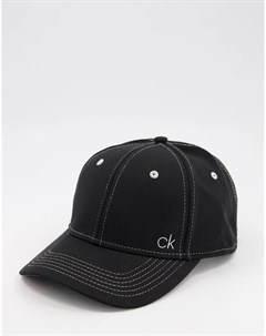 Черная сетчатая кепка Calvin klein golf