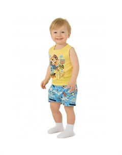 Комплект для мальчика майка и шорты Пилоты Babyglory