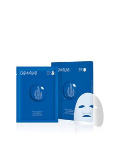 Увлажняющая тканевая маска для лица Marine Hyaluronic Mask 5 шт Cremorlab