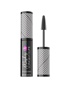 Тушь для ресниц XXLASHES LONG VOLUME MASCARA тон 001 черная интенсивно удлиняющая и придающая объем Bell