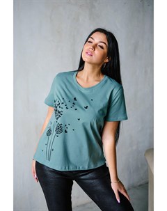 Жен футболка Одуванчик Зеленый р 44 Lika dress