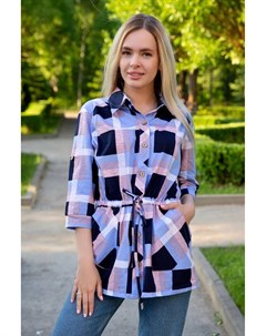 Жен рубашка Мария Сиреневый р 56 Lika dress
