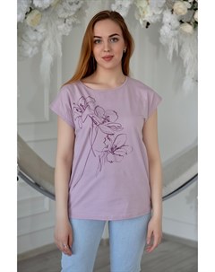 Жен футболка Таисия Фиолетовый р 48 Lika dress