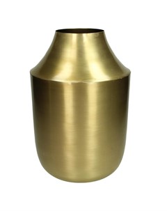 Ваза декоративная металл золотая 20x20x30cm Kersten