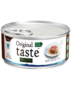 Original Taste Adult Cat Grain Free Tuna беззерновые для взрослых кошек с тунцом в соусе 70 гр х 24  Pettric