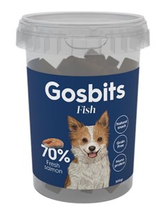 Лакомство для собак Fish с рыбой 0 3 кг Gosbi