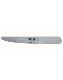 Пилка для искусственных ногтей серая нож 180 180 Runail
