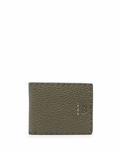 Бумажник в стиле колор блок с декоративной строчкой Fendi