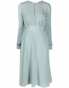 Плиссированное платье с длинными рукавами Ports 1961