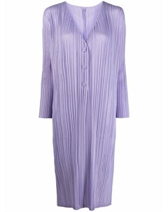 Однобортные пальто Pleats please issey miyake