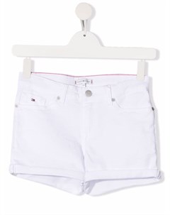 Джинсовые шорты с подворотами Tommy hilfiger junior