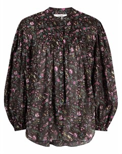 Блузка на пуговицах с цветочным принтом Isabel marant etoile