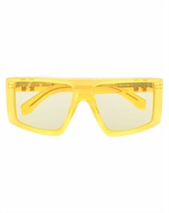 Массивные солнцезащитные очки Alps Off-white