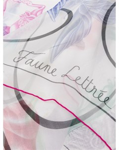 Платок Faune Lettree pre owned Hermès