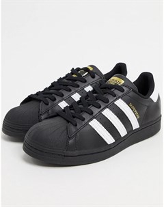 Черные кроссовки Superstar Adidas originals