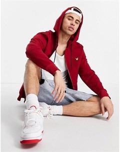 Флисовый худи на молнии Sport Lyle & scott