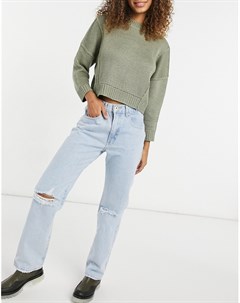 Светлые джинсы в винтажном стиле Cotton On Cotton:on