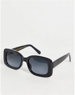 Черные квадратные солнцезащитные очки в стиле унисекс Salo A.kjaerbede