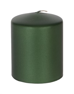 Декоративная свеча Velours зелёная 8х10 см Wenzel