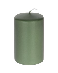 Декоративная свеча Velours зелёная 6х10 см Wenzel