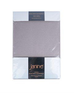 Простыня 1 5 спальная Messina Elastic цвет темно серый Janine