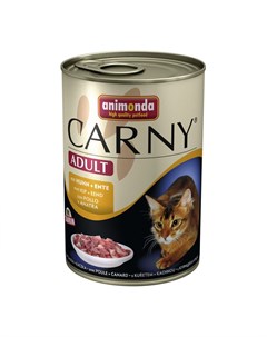 Влажный корм для кошек Carny Adult Chicken and Duck 0 4 кг Animonda