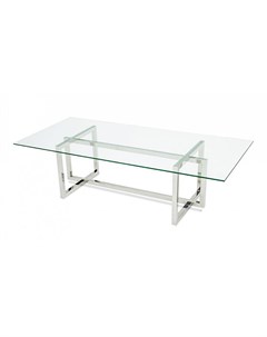 Обеденный стол nileto серебристый 140x75x80 см Zmebel