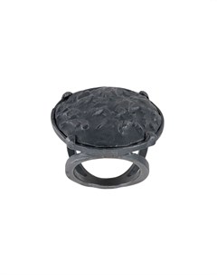 Фактурное серебряное кольцо Detaj