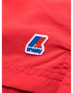 Плавки шорты с кулиской и логотипом K-way r&d