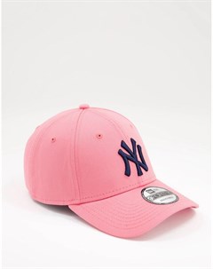 Розовая кепка с принтом NY Dodgers 9forty New era