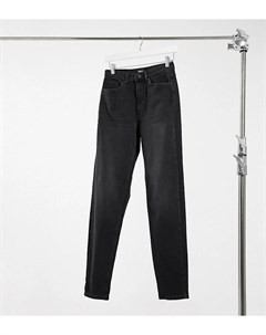 Черные выбеленные джинсы в винтажном стиле Veneda Only tall