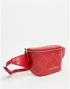 Красная сумка кошелек на пояс Mandolino Valentino bags