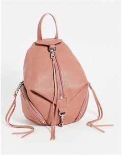 Розовый мягкий неструктурированный рюкзак Rebecca minkoff