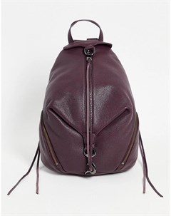 Фиолетовый рюкзак на сквозной молнии Rebecca minkoff