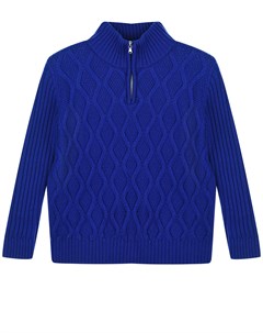 Синий свитер из шерсти Arc-en-ciel