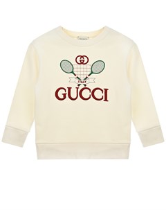 Свитшот с вышитым логотипом Gucci