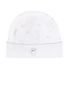 Белая шапка из хлопка с вышивкой коалы Lyda baby