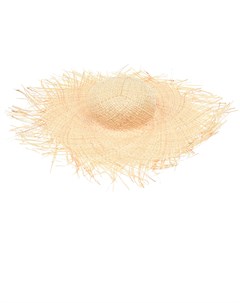 Плетеная шляпа с широкими полями Il gufo