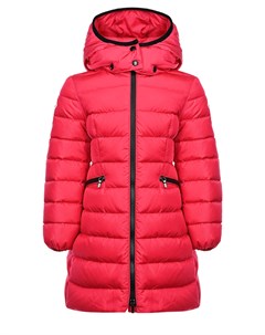 Пальто пуховик цвета фуксии Moncler