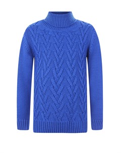Синий свитер из шерсти Arc-en-ciel