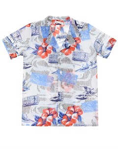 Рубашка с принтом гавайские цветы Arc-en-ciel