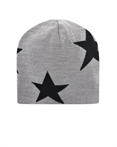 Серая шапка с принтом Звезды Molo
