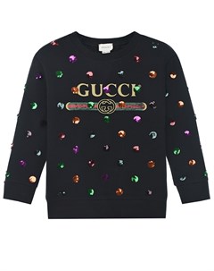 Свитшот с пайетками детский Gucci